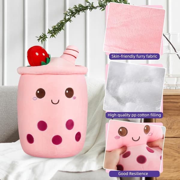 Glass Plush Toy Kudde 24/35 cm - Flera färger att välja mellan