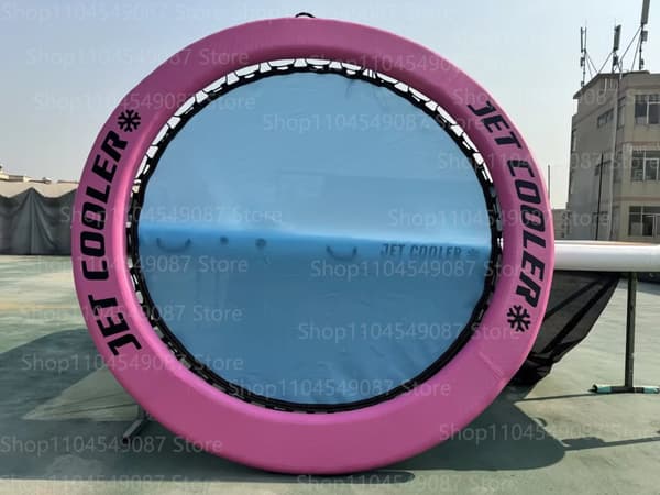 Ilmatäytteinen vesimatto, kestävä PVC-materiaali, kevyt ja kannettava,bule-2.6m dia