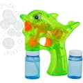 Miniatyrbild 1 av 6: Plastpistol med Bubblor Dophin med 2 Extra Patruller Perfekt för Barn Utomhuslek Bubbelpistol