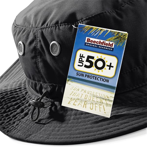 Beechfield Summer Cargo Bucket Hat / Headwear (UPF50 Protection)