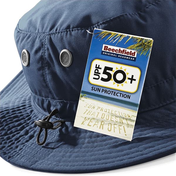Beechfield Summer Cargo Bucket Hat / Headwear (UPF50 Protection)