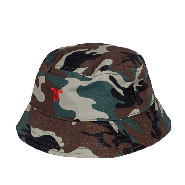 Tokyo Time Unisex Adult Camo Logo Bucket Hat