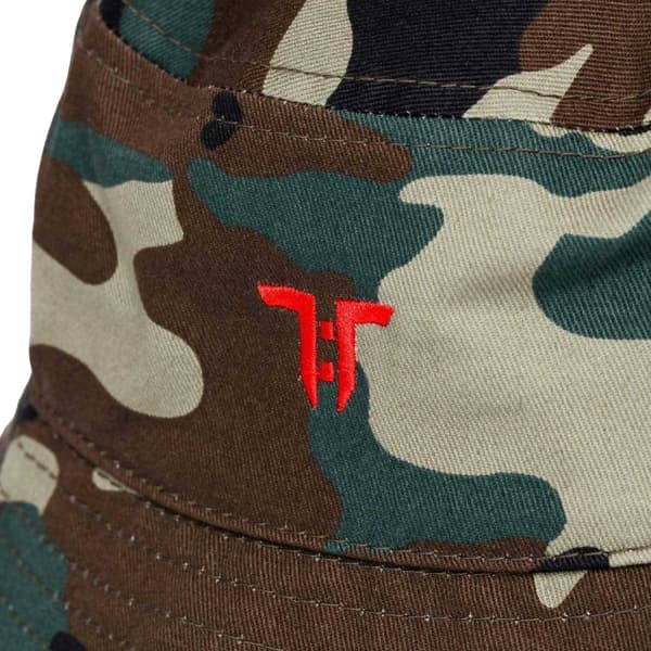 Tokyo Time Unisex Adult Camo Logo Bucket Hat