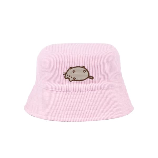 Pusheen Womens/Ladies Cord Bucket Hat Pink One Size