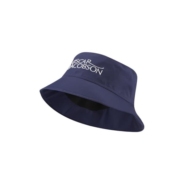 Oscar Jacobson Carmen Water Resistant Bucket Hat Navy One Size