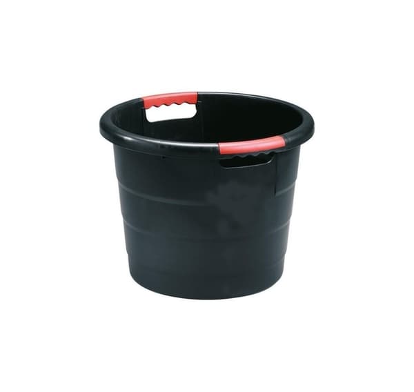 Flerbruks rund beholder TONI, svart 30L