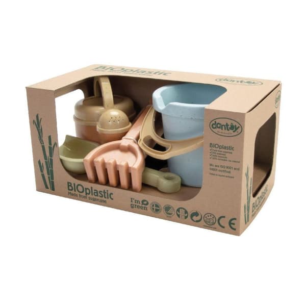 Dantoy Bioplastic Strandbøttesæt 4-delt