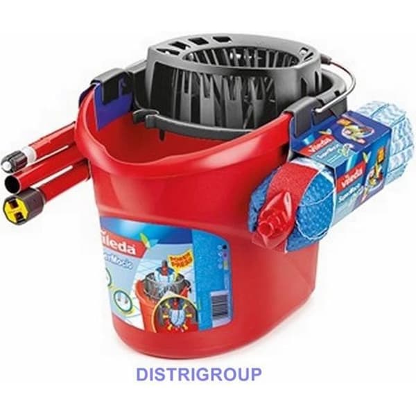 VILEDA hink + mopp SUPERMOCIO 3D