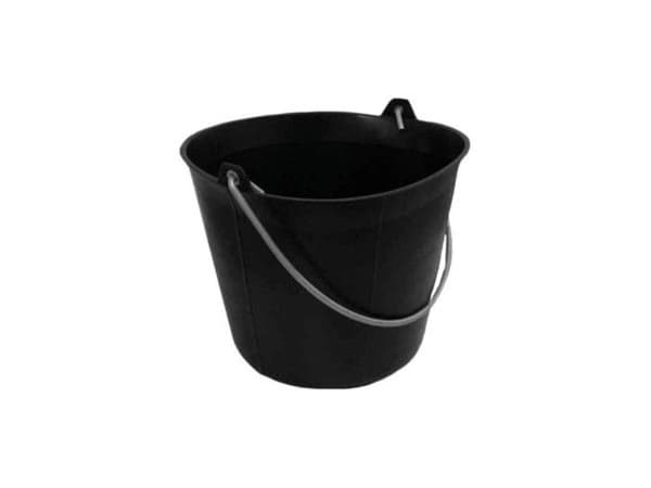 Mason hink - 11 l - PVC - svart