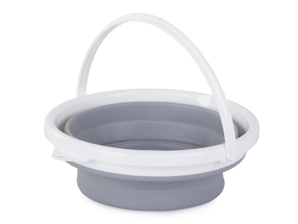 5L Hopfällbar Hink med Lock - Silikon