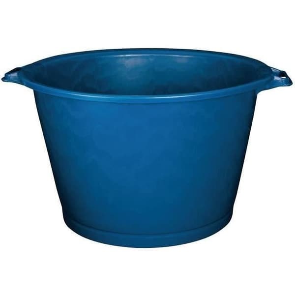 Runt badkar 55 L - D: 55 cm - H 36 cm - blått