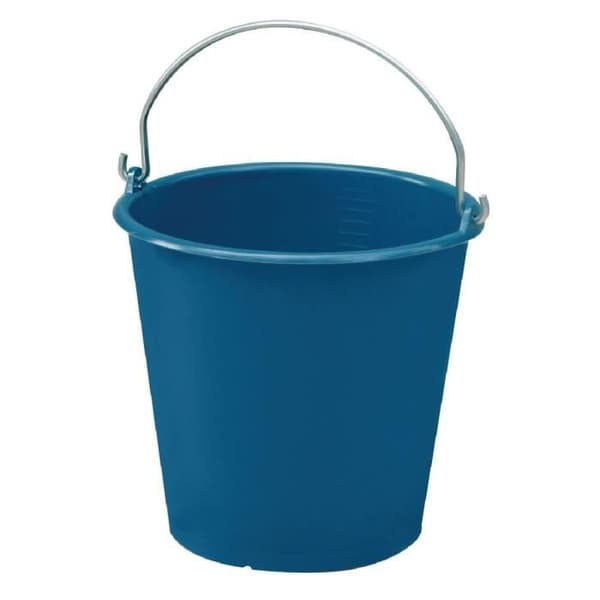 Graderad lantlig hink - 12 L - grön