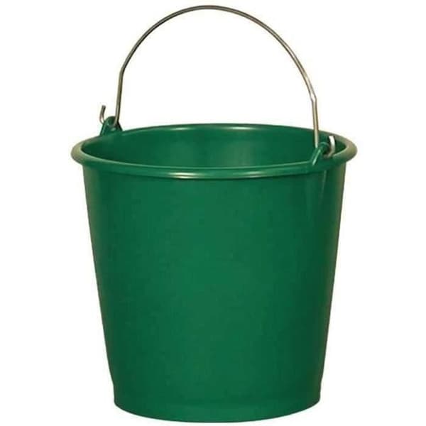 Graderad rural hink - 10 L - grön