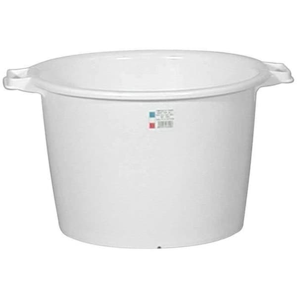 Rund balja 30 L - vit