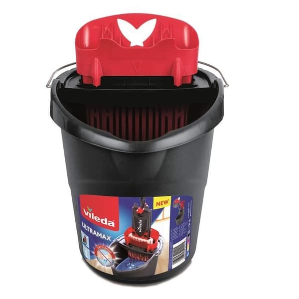 VILEDA Skopa och vridare UltraMax Power 2 i 1 - 10 L - Plast