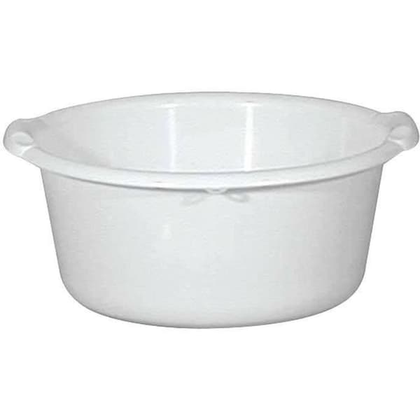 Rund balja 14 L - vit