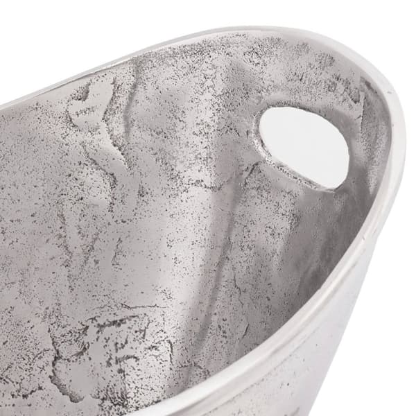 vidaXL isspand Sølv Aluminium 36 x 25 x 26 cm Stilfuldt design