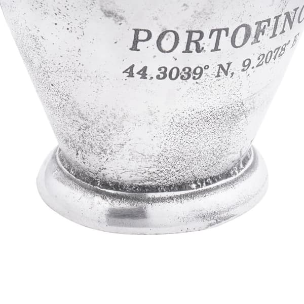 vidaXL isbøtte sølv 29x16x19 cm aluminium