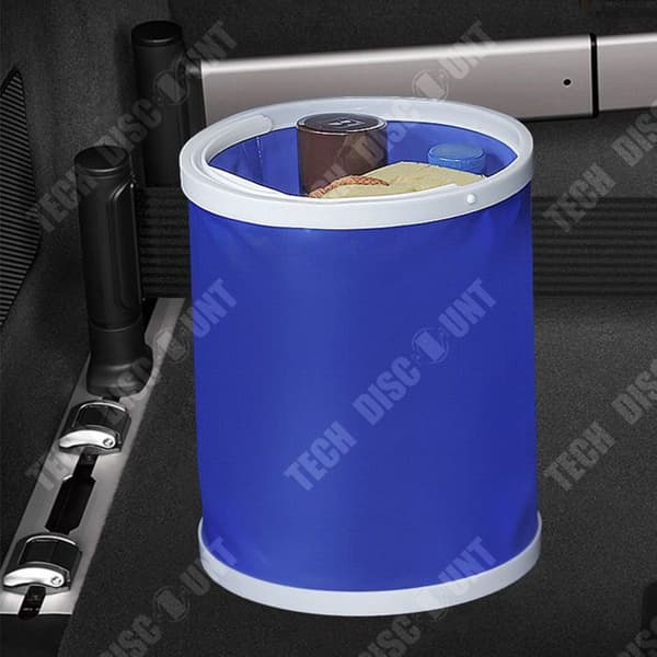 TD® Bucket13L hopfällbar biltvätt Vatten Bärbar Infällbar Fiske Utomhus Resor Multifunktionell borste Stor