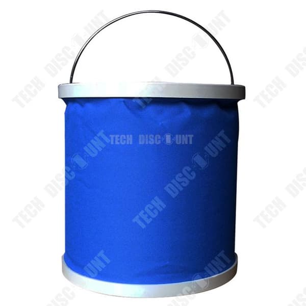 TD® Bucket13L hopfällbar biltvätt Vatten Bärbar Infällbar Fiske Utomhus Resor Multifunktionell borste Stor