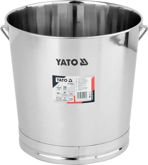 Ruostumaton teräsämpäri 28L