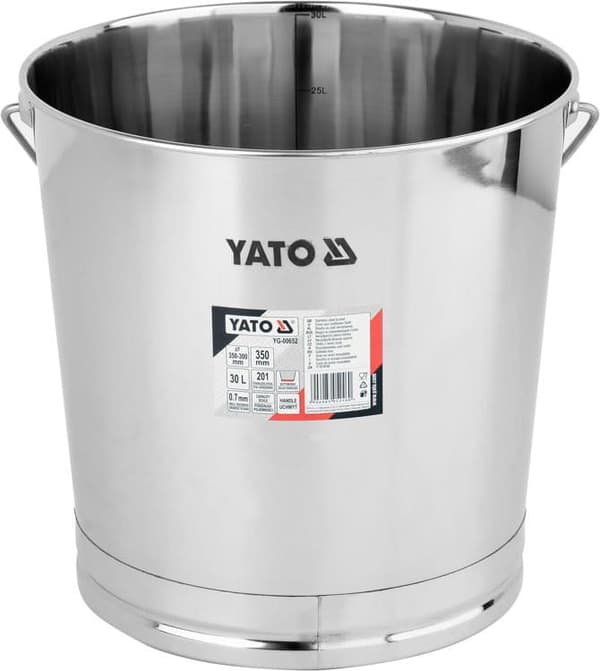 Ruostumaton teräsämpäri 28L