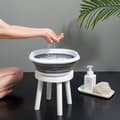 Miniatyrbillede 2 af 7: Sammenklappelig silikoneskål universalbeholder - M 30,7x20,7x11,2 cm