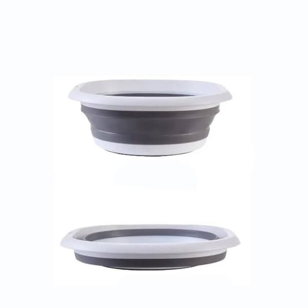 Hopfällbar silikonskål universalbehållare - M 30,7x20,7x11,2 cm