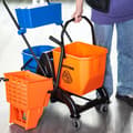 Miniatyrbillede 5 af 6: Rengøringsvogn, 720-014OG, 78x45x95 cm, Orange