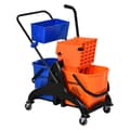 Miniatyrbillede 6 af 6: Rengøringsvogn, 720-014OG, 78x45x95 cm, Orange