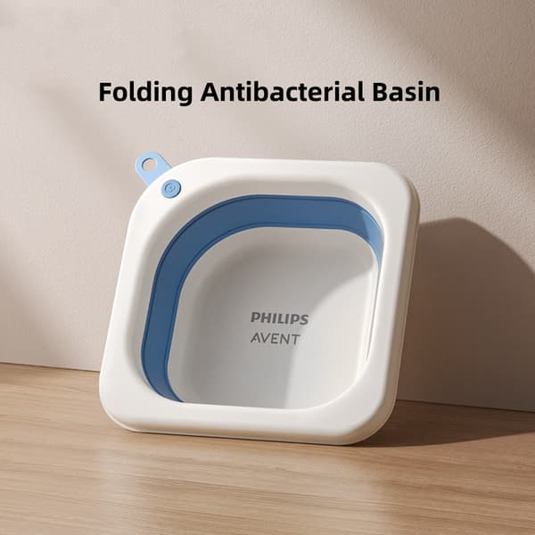 Philips Avent taitettava pesuallas 4500 ml – seinälle ripustettava ja kannettava | Kotiin ja monikäyttöön