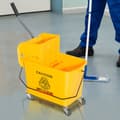Pikkukuva 4 / 4: Moppisanko, 20L kapasiteetti, pyörät liikkuvuutta varten