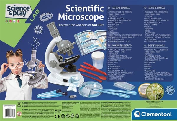Science & Play Mikroskop SE/DK/FI/NO