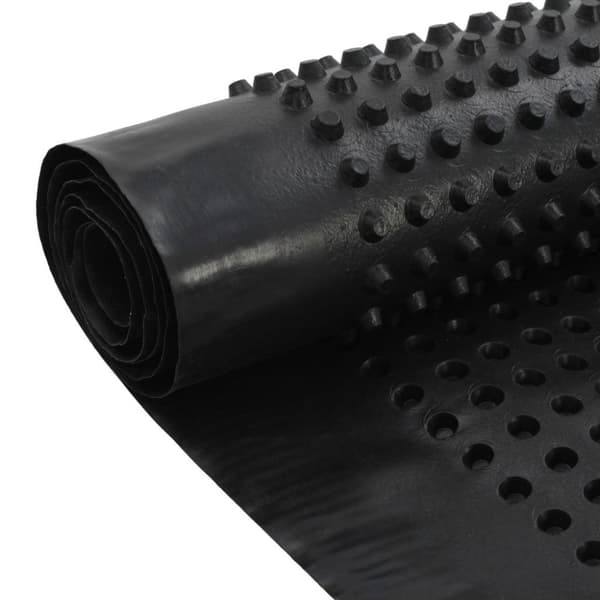 vidaXL drænmåtte med fordybninger HDPE 400 g/m² 1 x 20 m