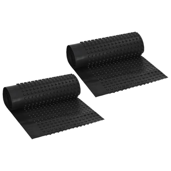 vidaXL drænmåtte med fordybninger 2 stk. HDPE 400 g/m² 0,5 x 20 m