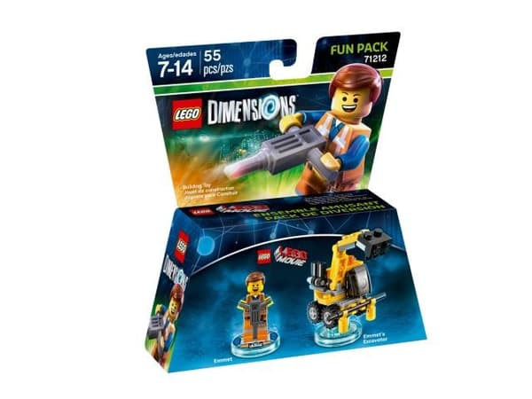 LEGO 71212 The Movie emmet and emmet’s excavator