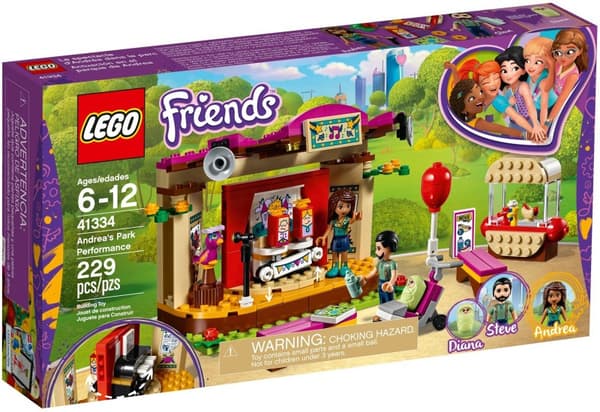 LEGO 41334 Andreas parkoptræden