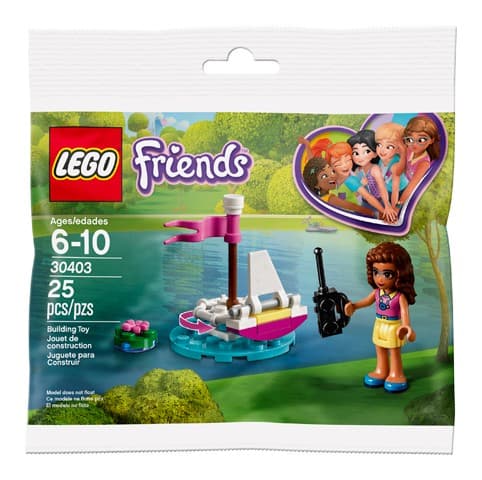 LEGO 30403 Olivias fjernstyrede båd