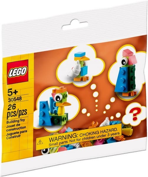 LEGO 30548 Byg dine egne fugle - Brug fantasien