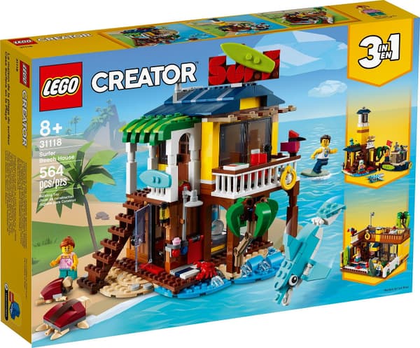 LEGO 31118 Surfer-strandhus