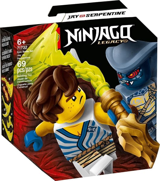 LEGO 71732 episk kampsæt - Jay mod Serpentine-kriger
