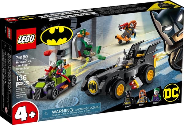 LEGO 76180 Batman mod Jokeren: Batmobile-jagt