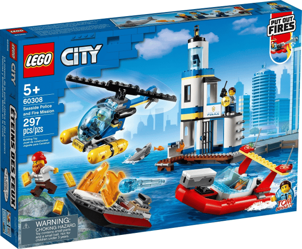 LEGO 60308 Sjöpolis- och brandkårsuppdrag