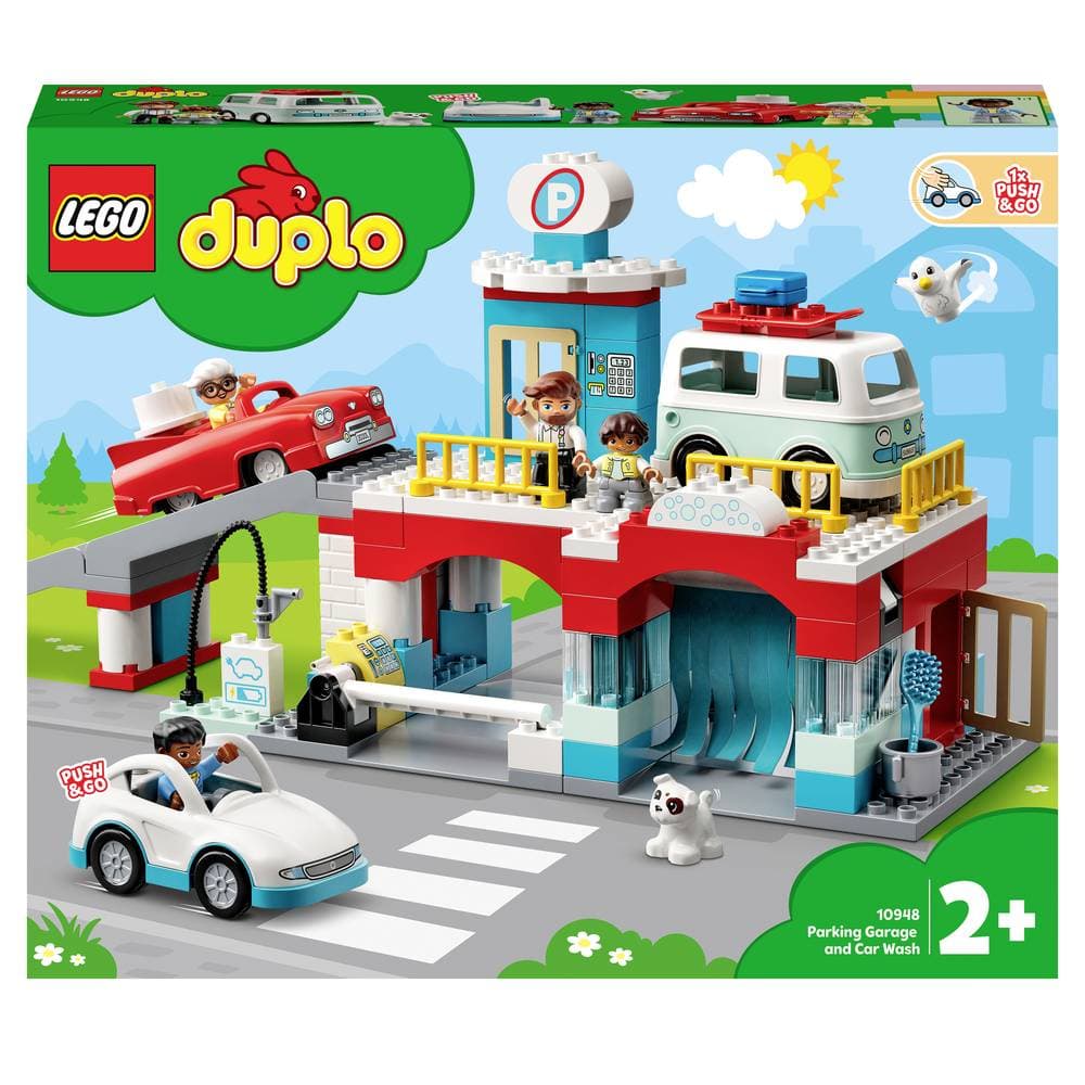 LEGO® DUPLO® 10948 Parkeringshus med biltvätt