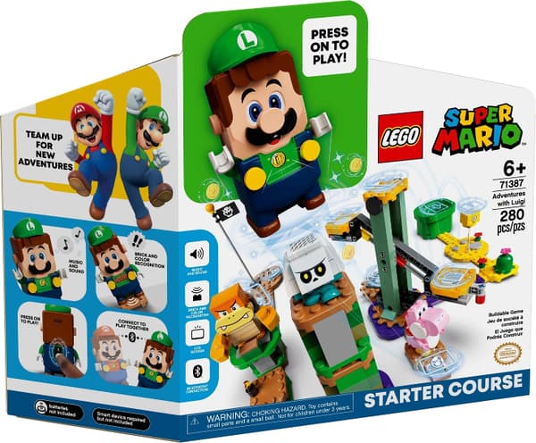 LEGO 71387 Seikkailut Luigin kanssa aloitusrata