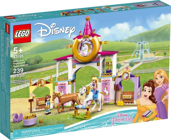 LEGO 43195 Belle og Rapunzels kongelige stalde