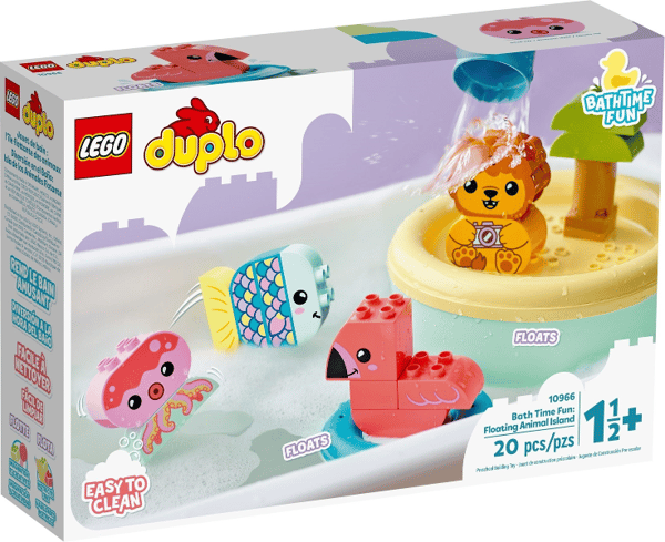 LEGO DUPLO Mine første Sjov i badet: Flydende dyreø