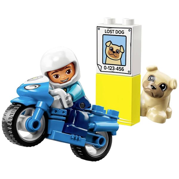 LEGO® DUPLO® 10967 Polismotorcykel