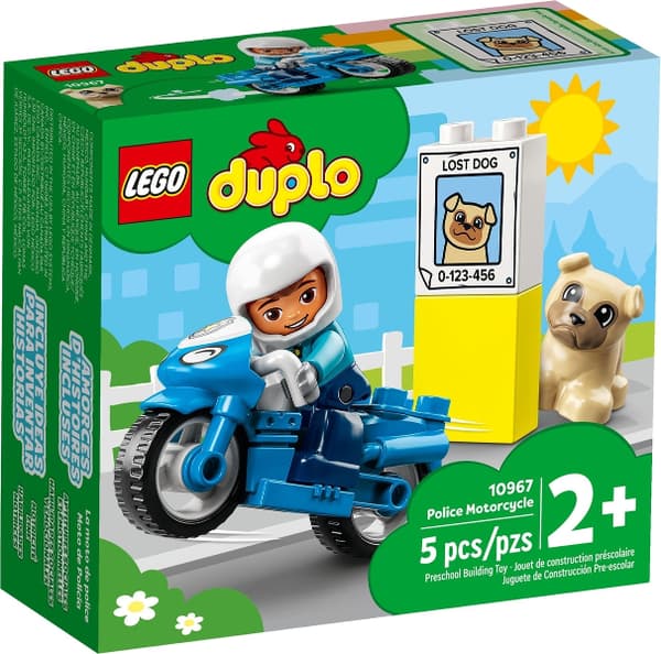 LEGO 10967 Politimotorcykel