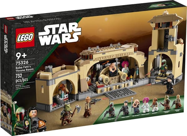 LEGO 75326 Boba Fetts tronsal